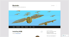Desktop Screenshot of brainder.org